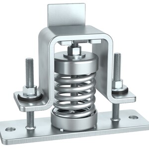 Design Considerations For A Spring Vibration Isolator